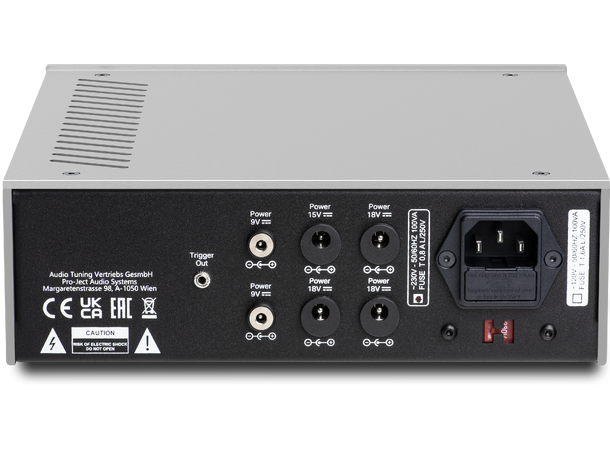 Pro-Ject Power Box DS3 Sources - sort Strømforsyning for fem enheter 