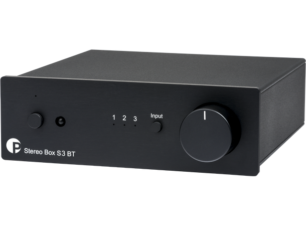 Pro-Ject Stereo Box S3 BT - sort Kompakt integert forsterker m/Bluetooth 