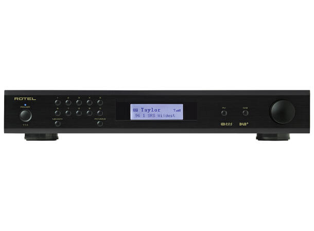 Rotel T11 Sort Radiotuner med DAB+ og  FM 