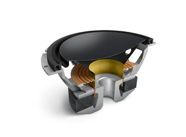 KEF R3 Meta - Valnøtt "Best-i-klassen" stativhøyttaler 