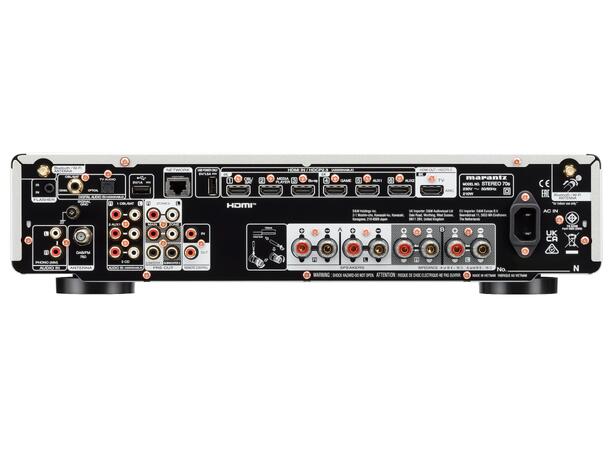 Marantz Stereo 70s - sølvgull 2-kanals receiver m/HDMI og streaming 