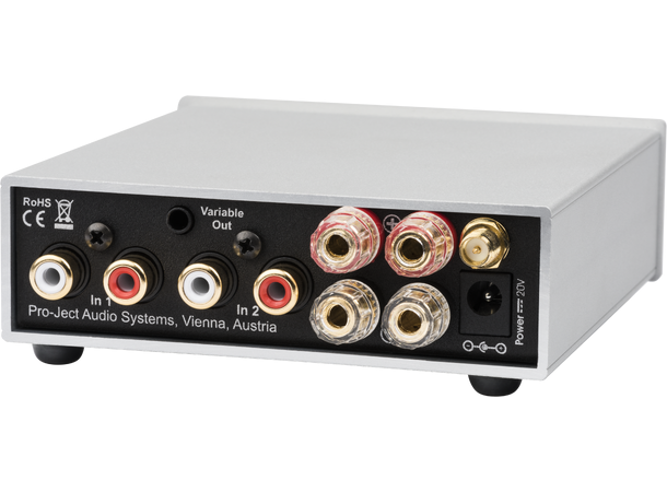 Pro-Ject Stereo Box S3 BT - sølv Kompakt integert forsterker m/Bluetooth 