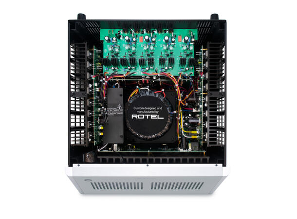 Rotel RMB-1585 MKII - Sølv 5-kanals effektforsterker 
