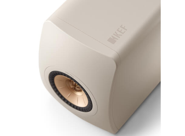 KEF LS50 Meta Sand Shell Stativhøyttaler 