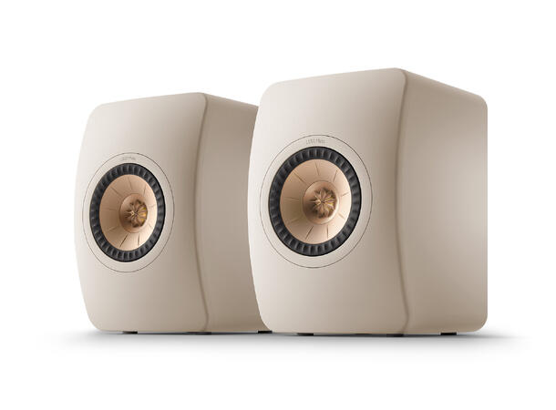 KEF LS50 Meta Sand Shell Stativhøyttaler 