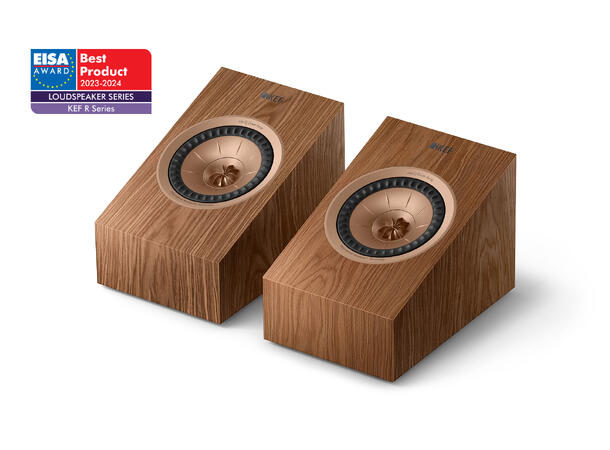 KEF R8 Meta - Valnøtt "Best-i-Klassen" høydehøyttaler 