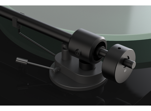 Pro-Ject T1 EVO - piano sort Platespiller med Ortofon OM10 pickup 