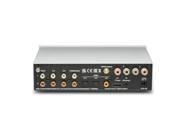 Pro-Ject Uni Box Box S3 - sort Integrert forsterker med WiiM streaming 