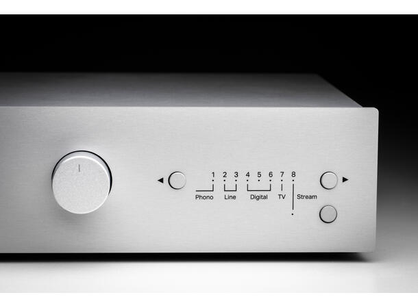 Pro-Ject Uni Box S3 - sølv Integrert forsterker med WiiM streaming 