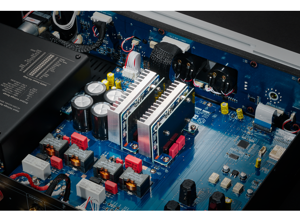 HiFi Rose RA280 - Sort Integrert klasse AD GaN FET forsterker 