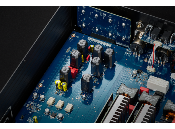 HiFi Rose RA280 - Sort Integrert klasse AD GaN FET forsterker 