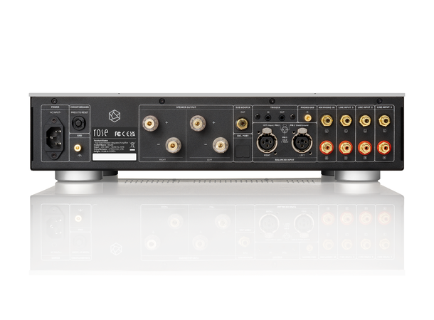 HiFi Rose RA280 - Sort Integrert klasse AD GaN FET forsterker 