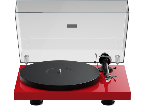 Pro-Ject Debut EVO 2 - rød høyglans Pick it MM EVO pickup 