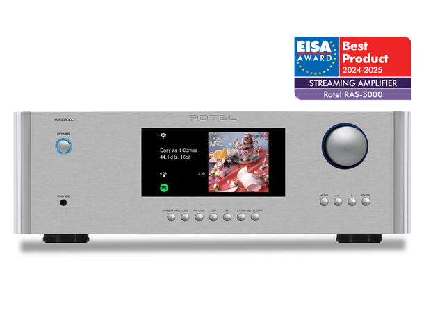 Rotel RAS-5000 - Sølv Strømmeforsterker 