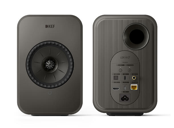 KEF LSX II LT - Grå Minstemann i den prisvinnende LS-Serien 