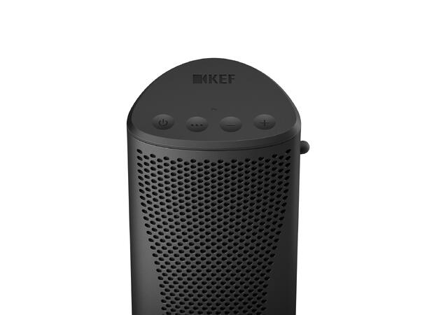 KEF Muo - Midnight Black Trådløs bluetooth-høyttaler 