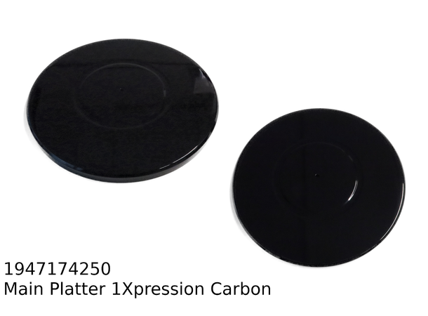Main Platter - 1Xpression Carbon Platetallerken 