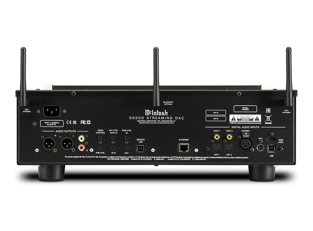 McIntosh DS200 StrømmeDAC 