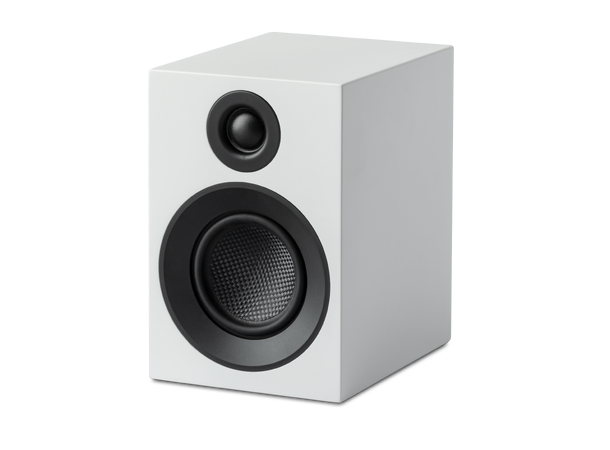 Pro-Ject Speaker Box 3 E Carbon - hvit Ultrakompakt høyttaler - par 