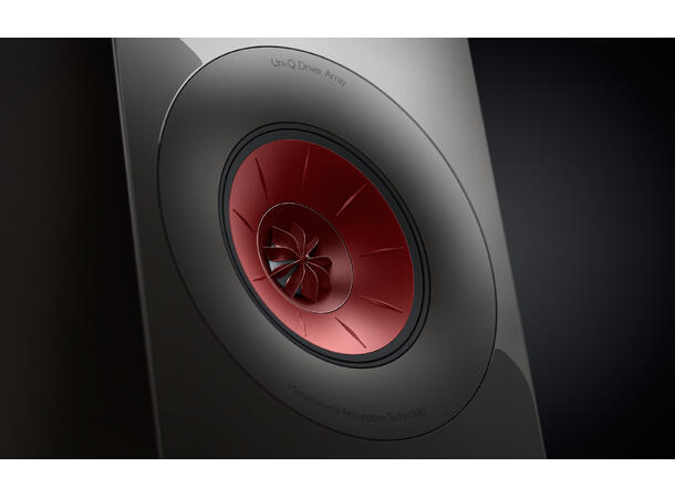 KEF R7 Meta - Titan/rød "Best-i-Klassen" Gulvstående høyttaler 