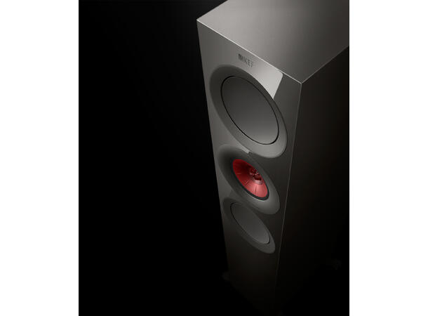 KEF R7 Meta - Titan/rød "Best-i-Klassen" Gulvstående høyttaler 