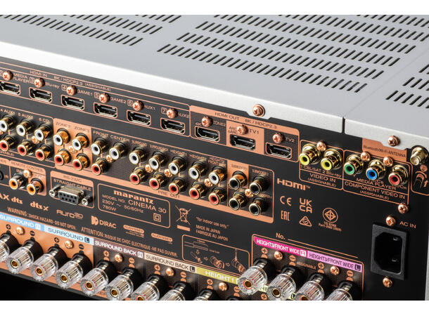Marantz CINEMA30 - Sølv Referanse hjemmekino-receiver 