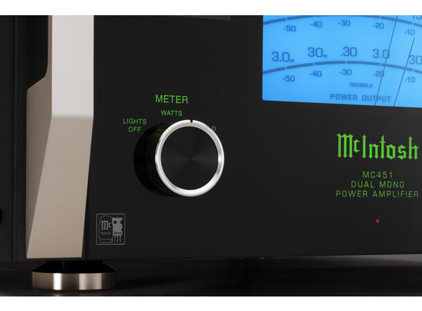 McIntosh MC451 Hybrid rør/transistor effektfortserker 