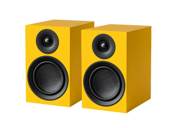 Pro-Ject Speaker Box 5 E Carbon - gul Kompakthøyttaler - par 