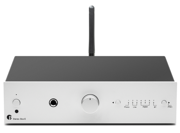 Pro-Ject Stereo Box E - sølv Kompakt forsterker m/bluetooth 