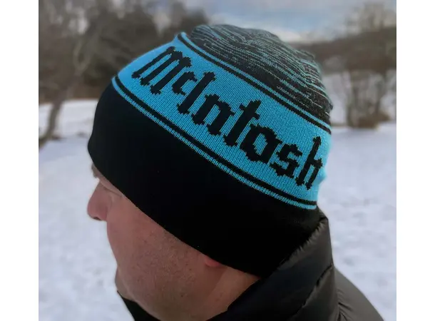 McIntosh Lue - "Beanie" God og varm lue med McIntosh motiv 