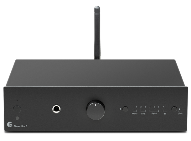 Pro-Ject Stereo Box E - sort Kompakt forsterker m/bluetooth 