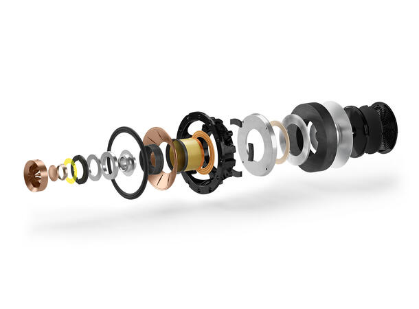 KEF R11 Meta - Hvit 3-veis gulvstående flaggskiphøyttaler 