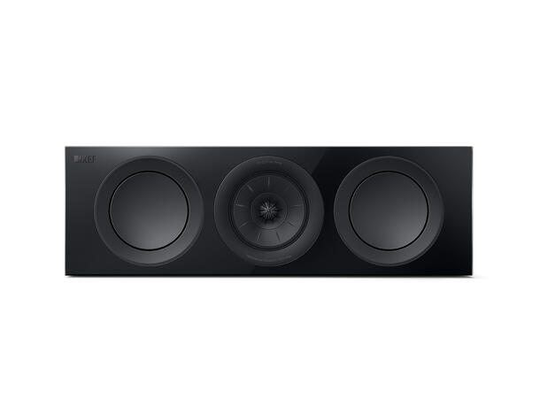 KEF R2 Meta - Sort "Best-i-Klassen" Senterhøyttaler 