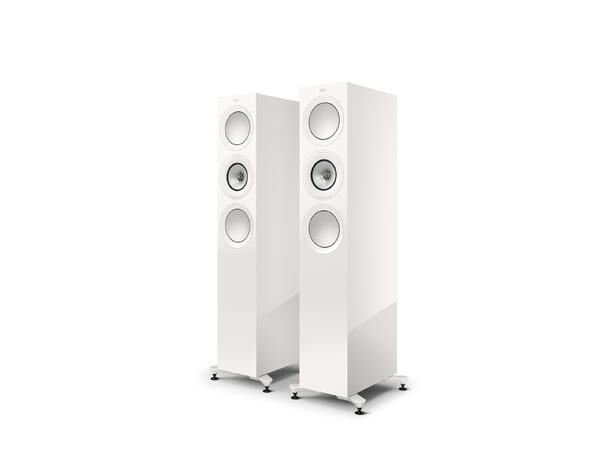 KEF R7 Meta - Hvit "Best-i-Klassen" Gulvstående høyttaler 