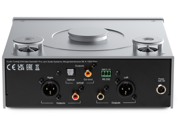 Pro-Ject CD Box RS2 Tube - sølv Highend CD-spiller 