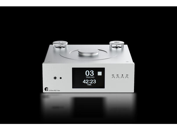 Pro-Ject CD Box RS2 Tube - sølv Highend CD-spiller 