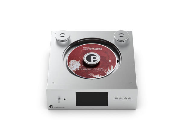 Pro-Ject CD Box RS2 Tube - sølv Highend CD-spiller 