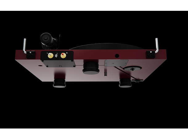 Pro-Ject Debut EVO 2 - silkematt vinrød Pick it MM EVO pickup 