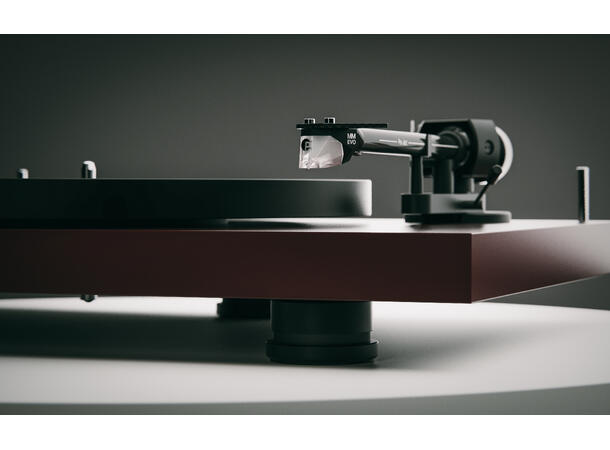 Pro-Ject Debut EVO 2 - silkematt vinrød Pick it MM EVO pickup 