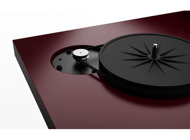Pro-Ject Debut EVO 2 - silkematt vinrød Pick it MM EVO pickup 