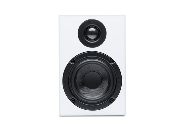 Pro-Ject Speaker Box 3 E - hvit høyglans Ultrakompakt høyttaler- par 