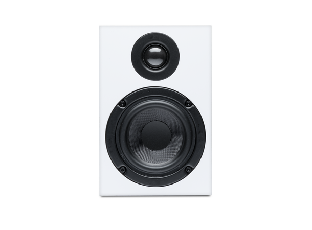 Pro-Ject Speaker Box 3 E - hvit høyglans Ultrakompakt høyttaler- par 