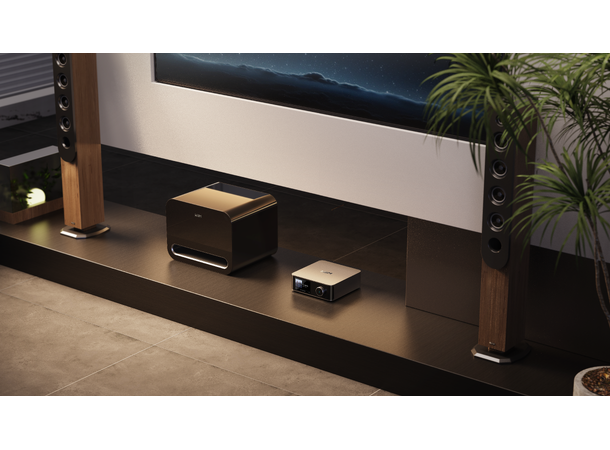 WiiM Sub Pro - sort Trådløs sub 