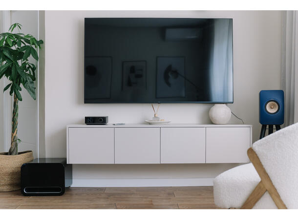 WiiM Sub Pro - sort Trådløs sub 