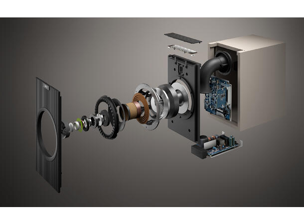 KEF Coda Wireless - nickel grey Trådløs høyttaler 