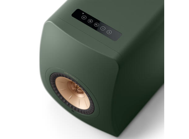 KEF LS50 Wireless II Moss Green Klasseledende aktiv høyttaler 