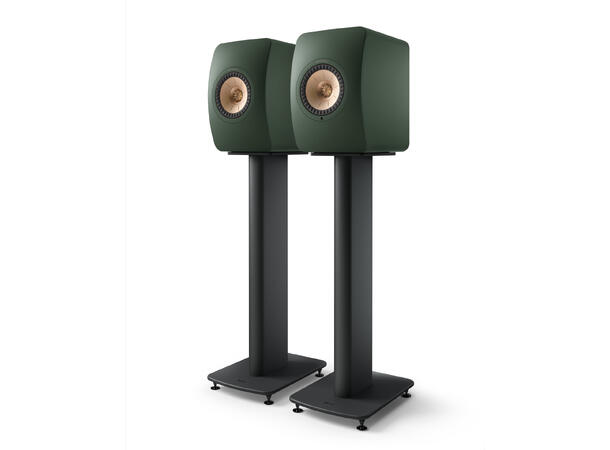 KEF LS50 Wireless II Moss Green Klasseledende aktiv høyttaler 