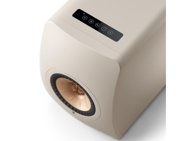 KEF LS50 Wireless II Sand Shell Klasseledende aktiv høyttaler 