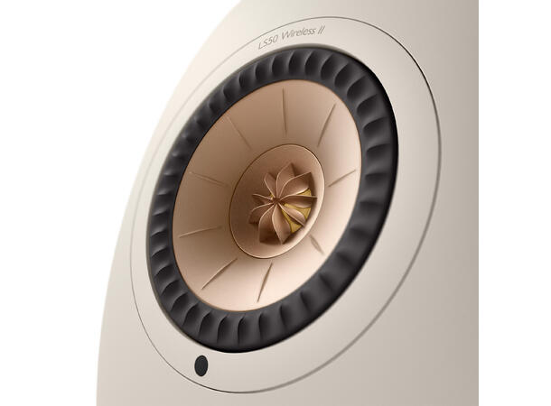 KEF LS50 Wireless II Sand Shell Klasseledende aktiv høyttaler 