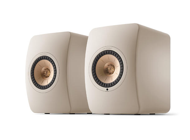 KEF LS50 Wireless II Sand Shell Klasseledende aktiv høyttaler 